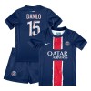 Conjunto (Camiseta+Pantalón Corto) Paris Saint-Germain Danilo Pereira 15 Primera Equipación 2024-25 - Niño